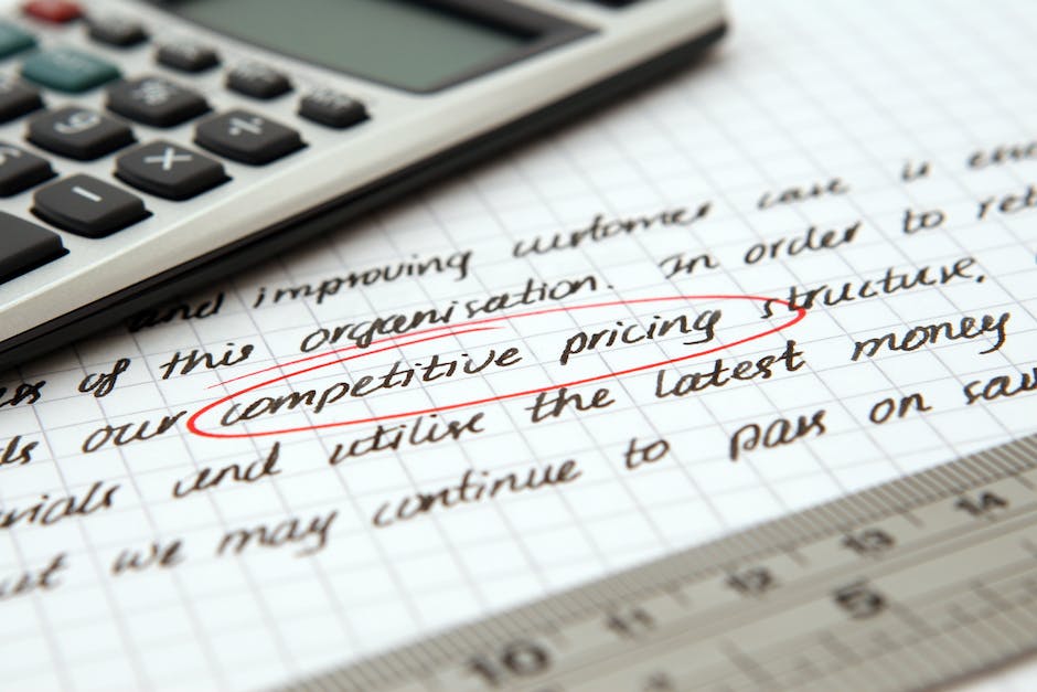 Illustration of a pricing structure, showing different pricing models and their implications.